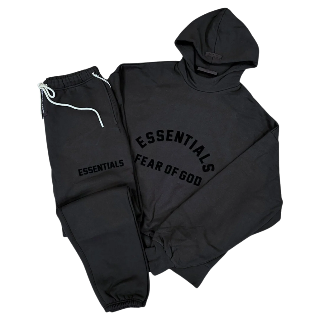 SS23 Essentials Tracksuit - Jet Black