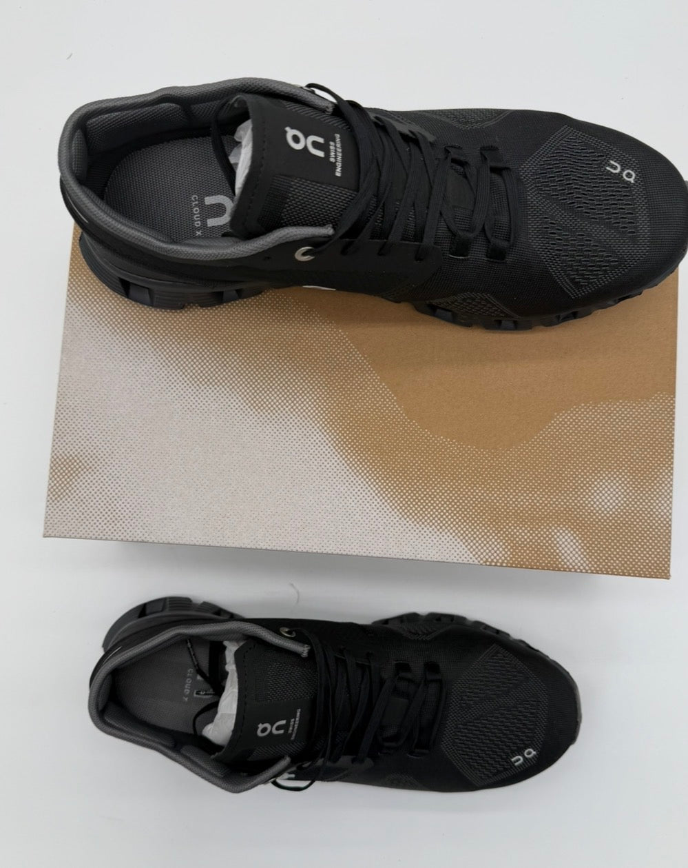 ON Cloud X Black Men's Trainers