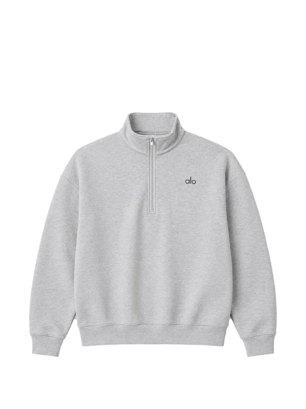 ALO Yoga Accolade 1/4 Zip Pullover - Grey | Men's