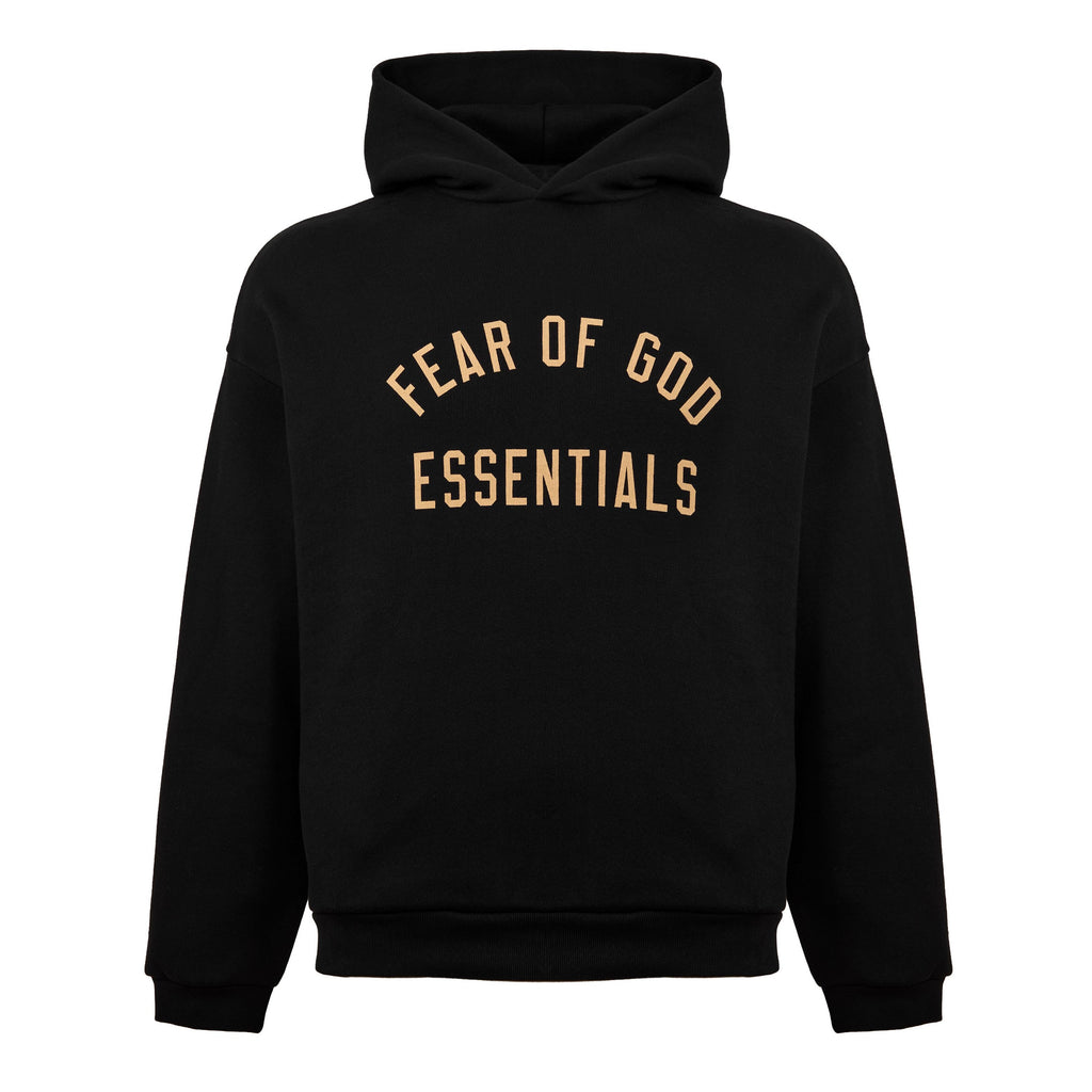 FW24 Essentials Hoodie - Black/Gold