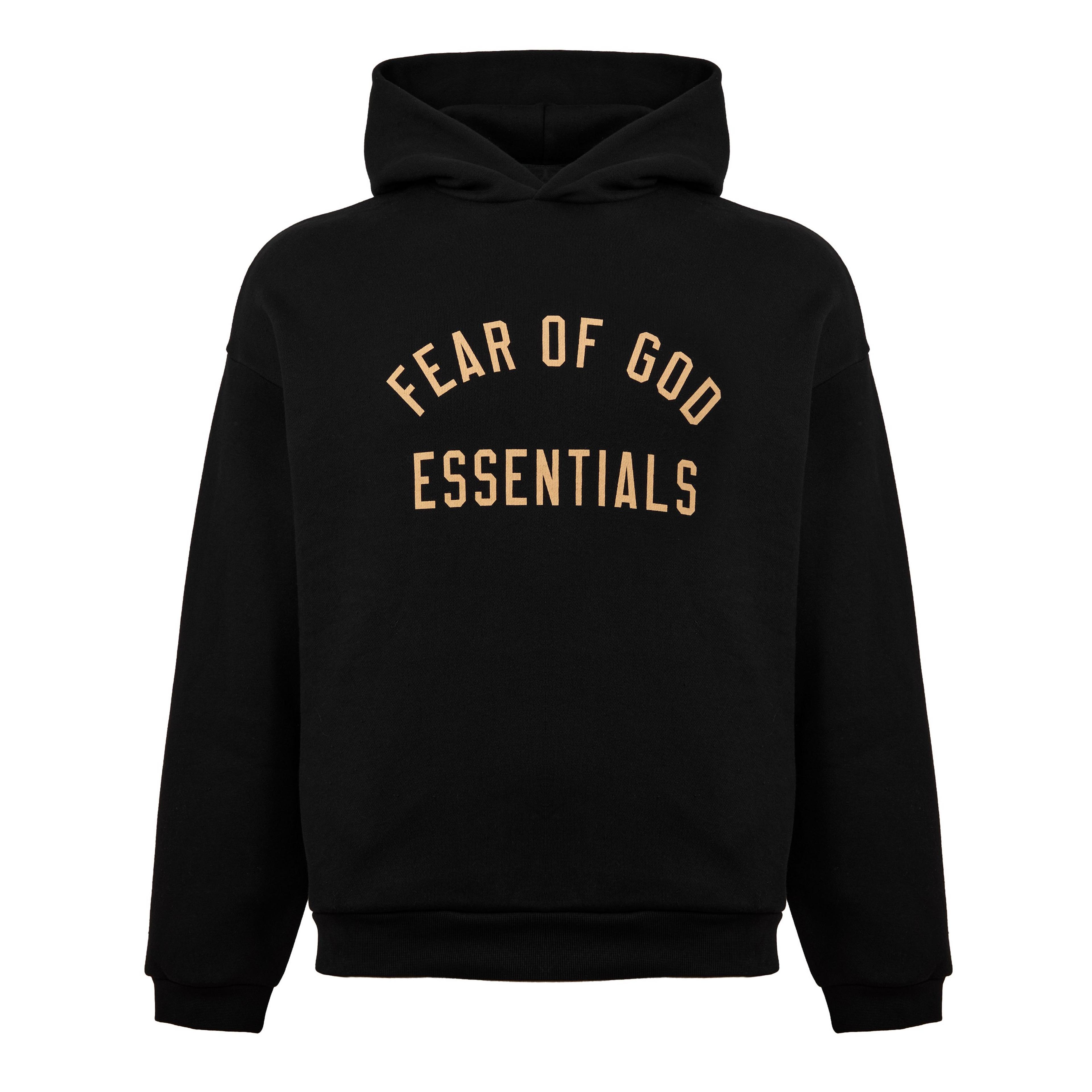 FW24 Essentials Hoodie - Black/Gold