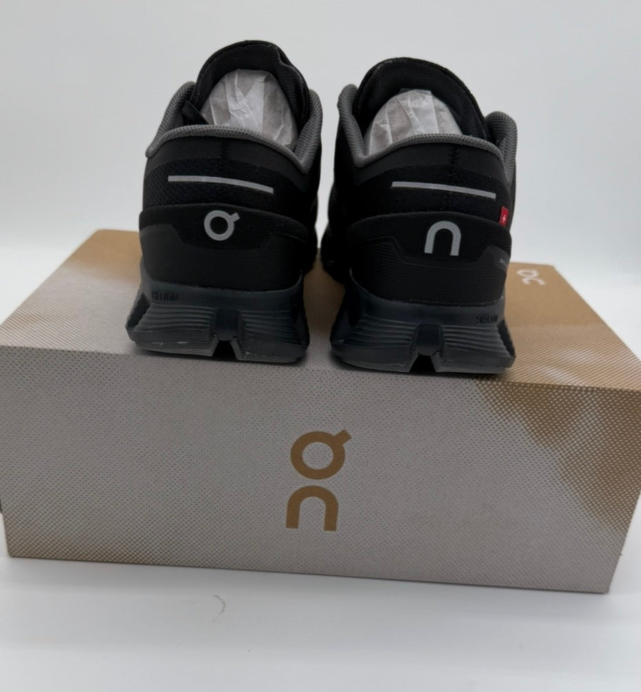 ON Cloud X Black Men's Trainers