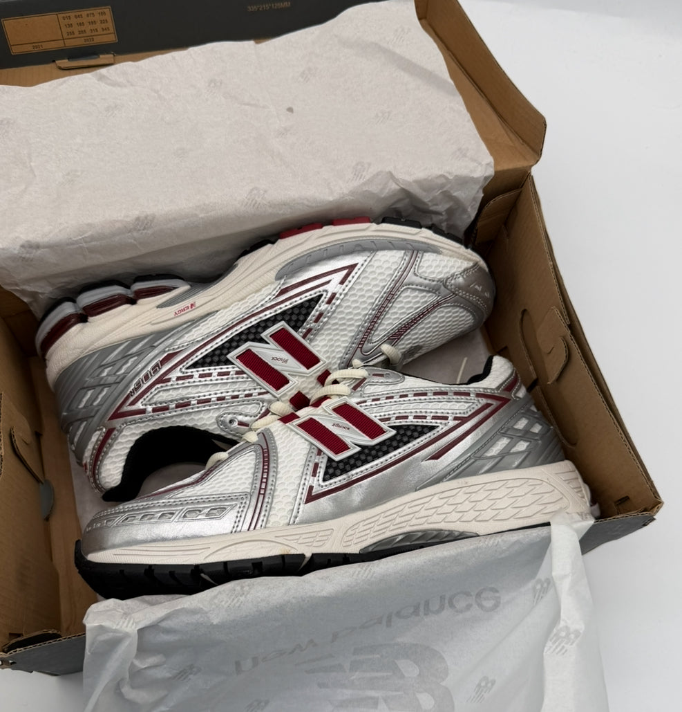 New Balance 1906R Grey Red Silver Metallic Crimson M1906REA