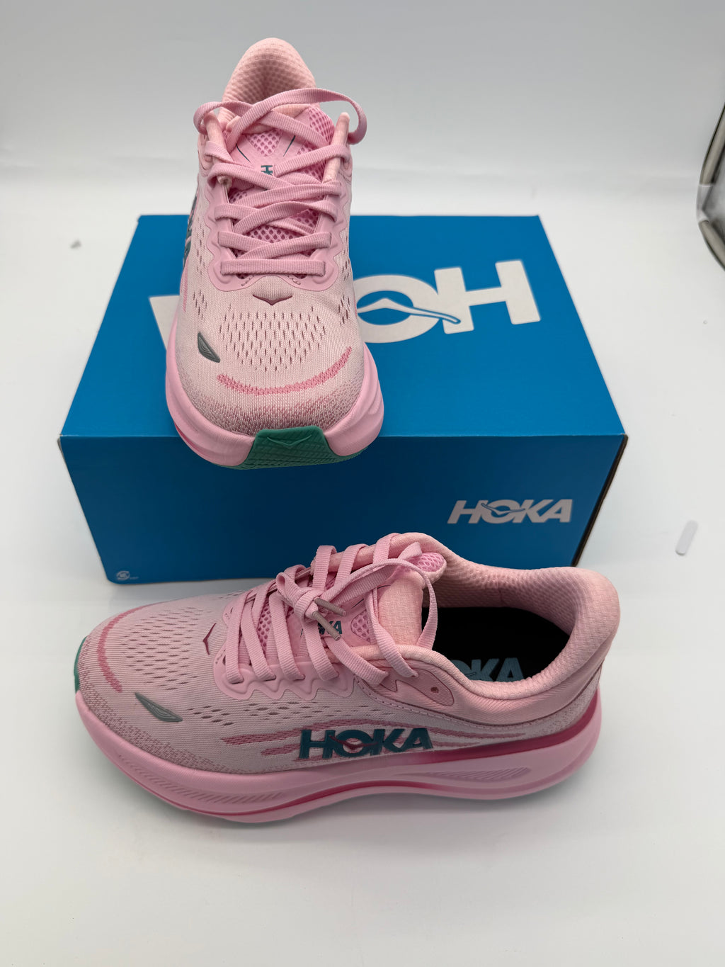 HOKA Women’s Bondi 9 - Pink Green