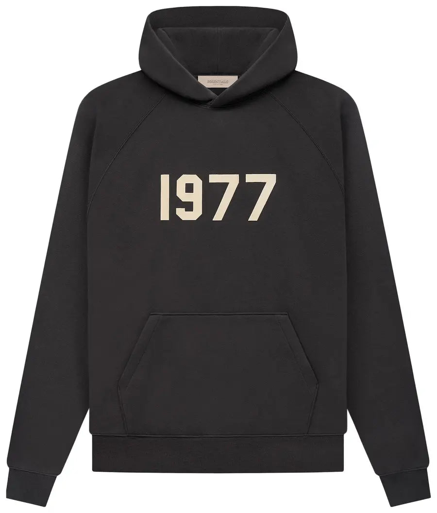 1977 Essentials Hoodie - Iron