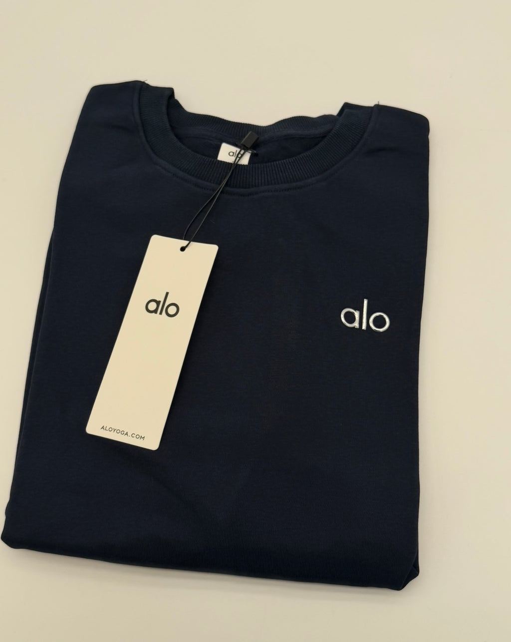ALO Yoga Accolade Crew Neck Pullover - Navy | Men's