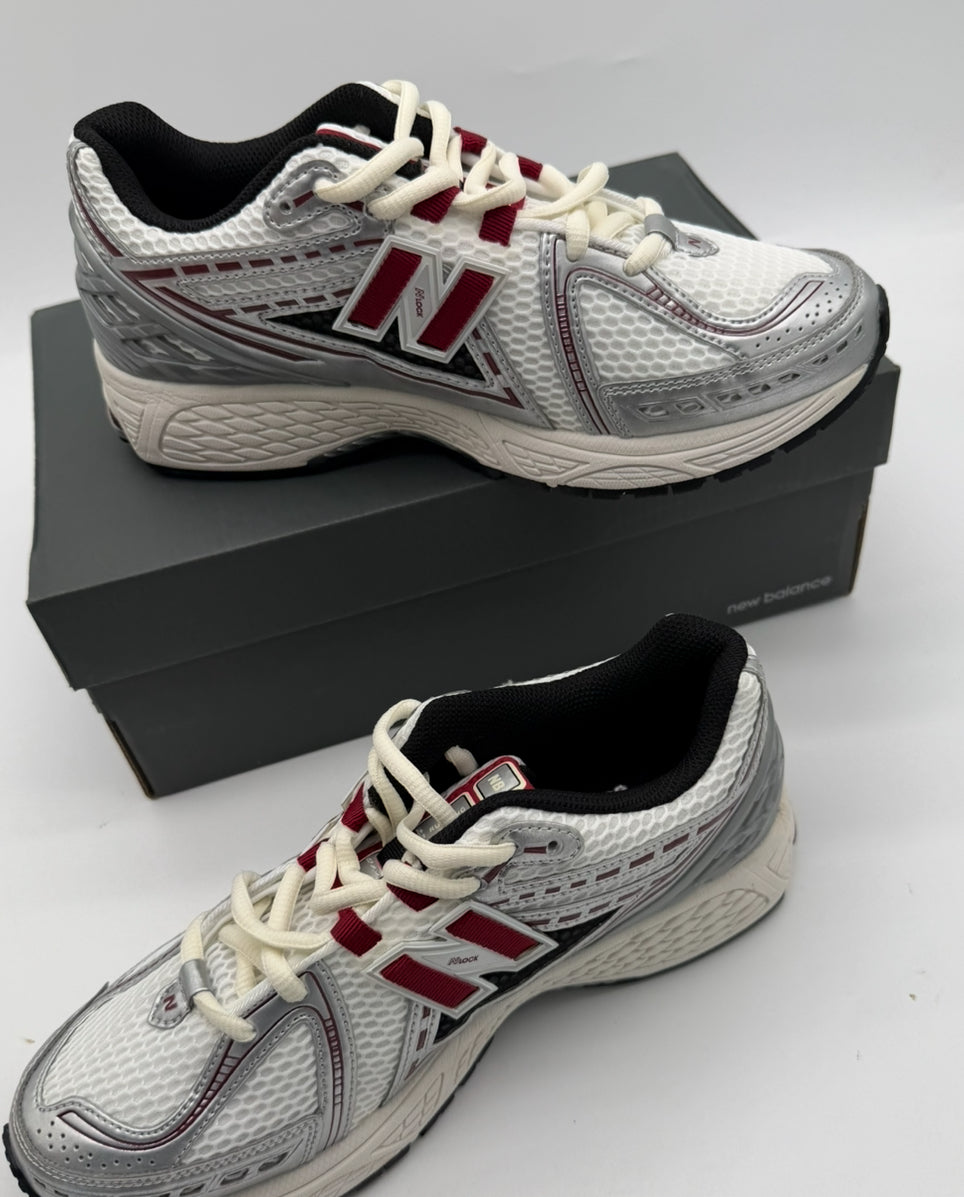 New Balance 1906R Grey Red Silver Metallic Crimson M1906REA
