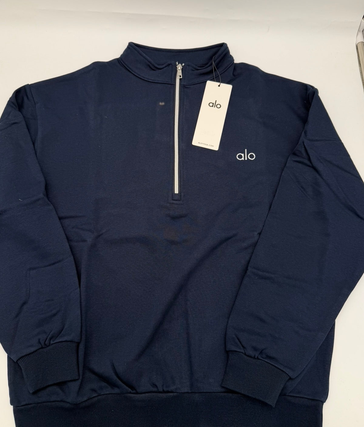ALO Yoga Accolade 1/4 Zip Pullover - Navy | Men's