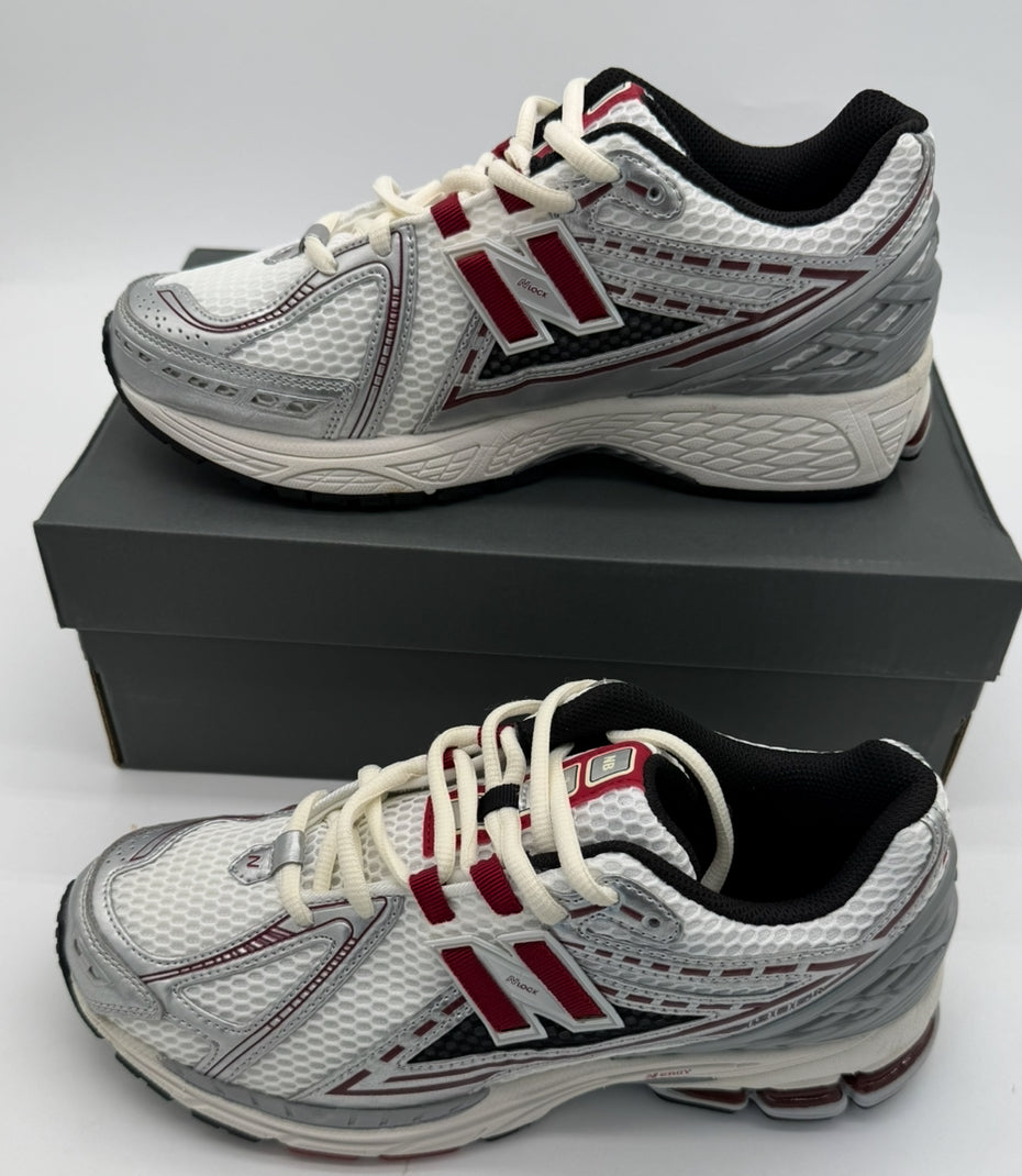 New Balance 1906R Grey Red Silver Metallic Crimson M1906REA