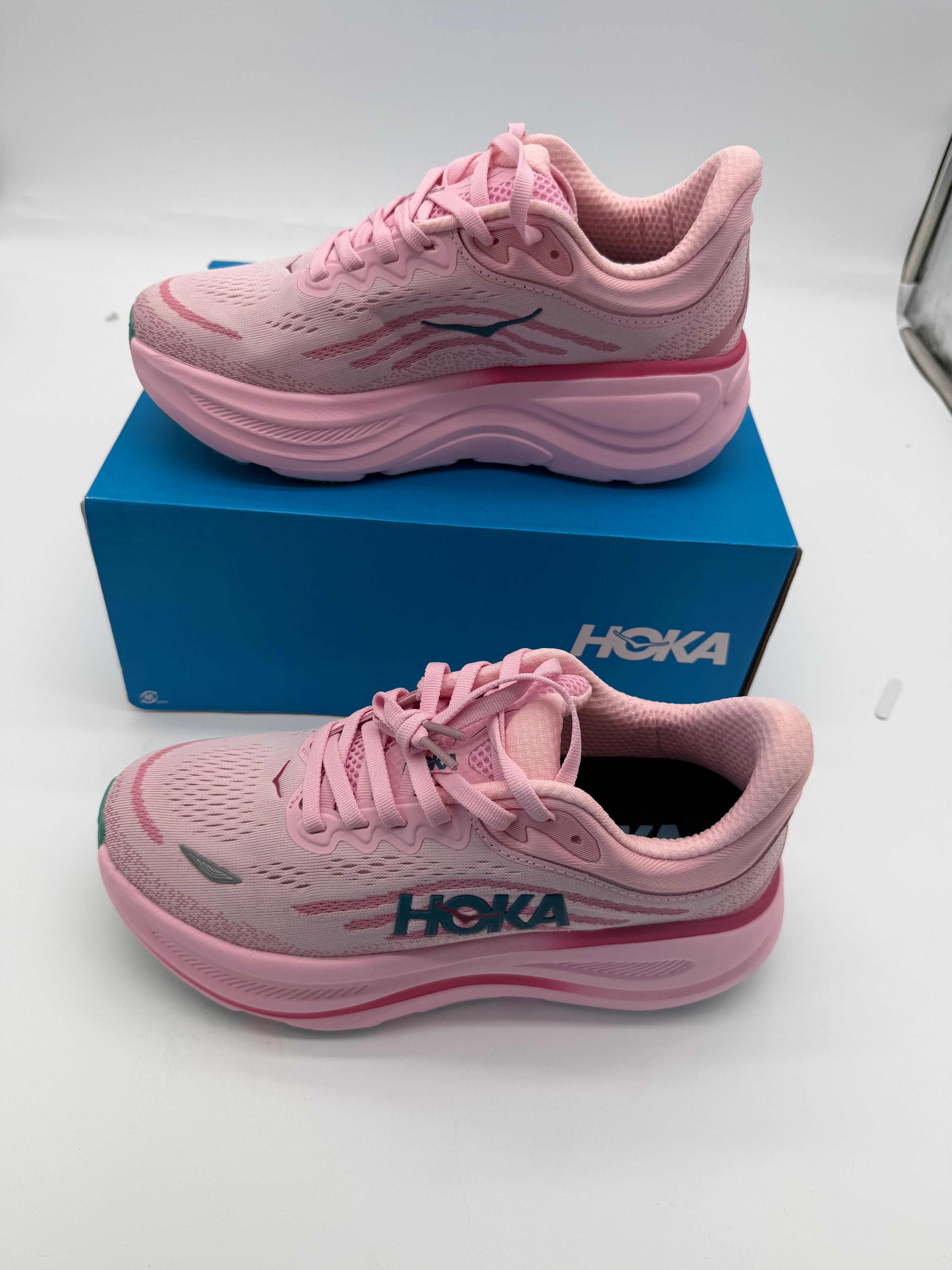 HOKA Women’s Bondi 9 - Pink Green