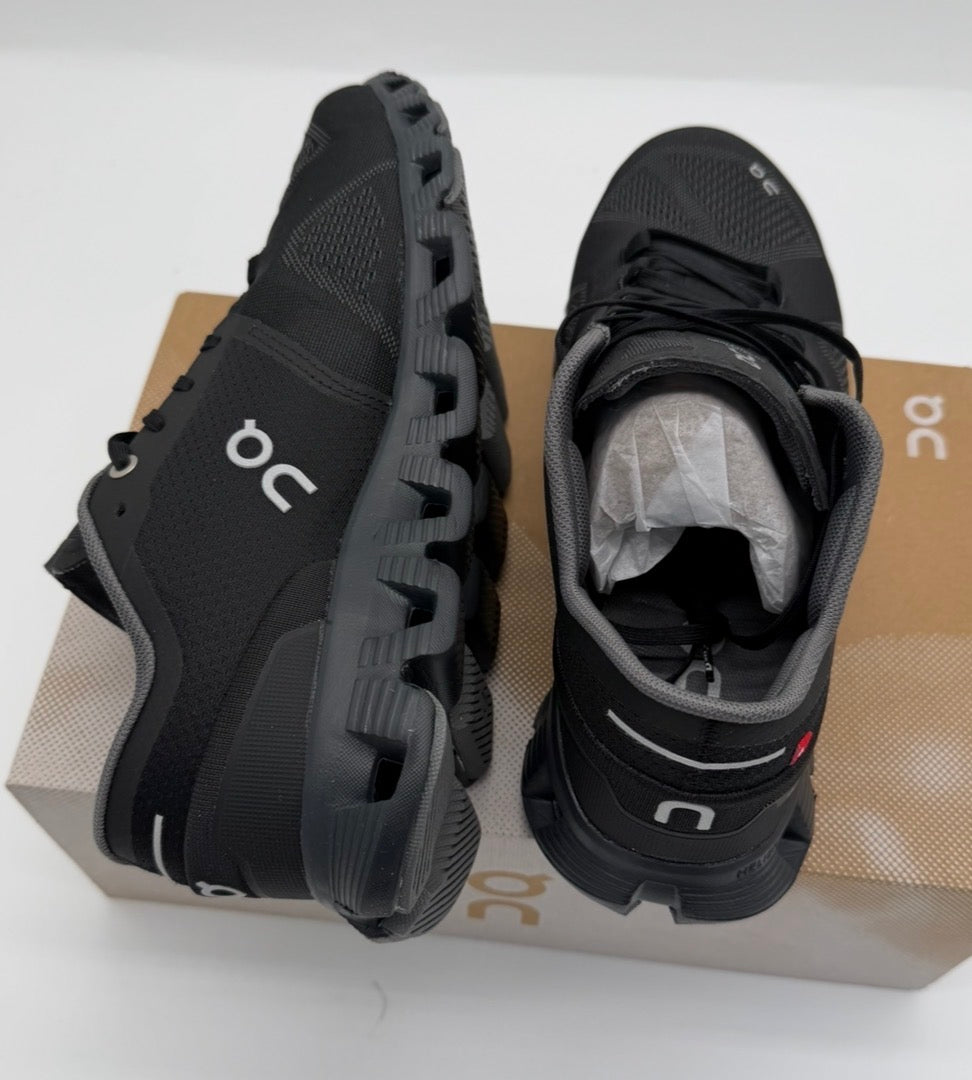 ON Cloud X Black Men's Trainers