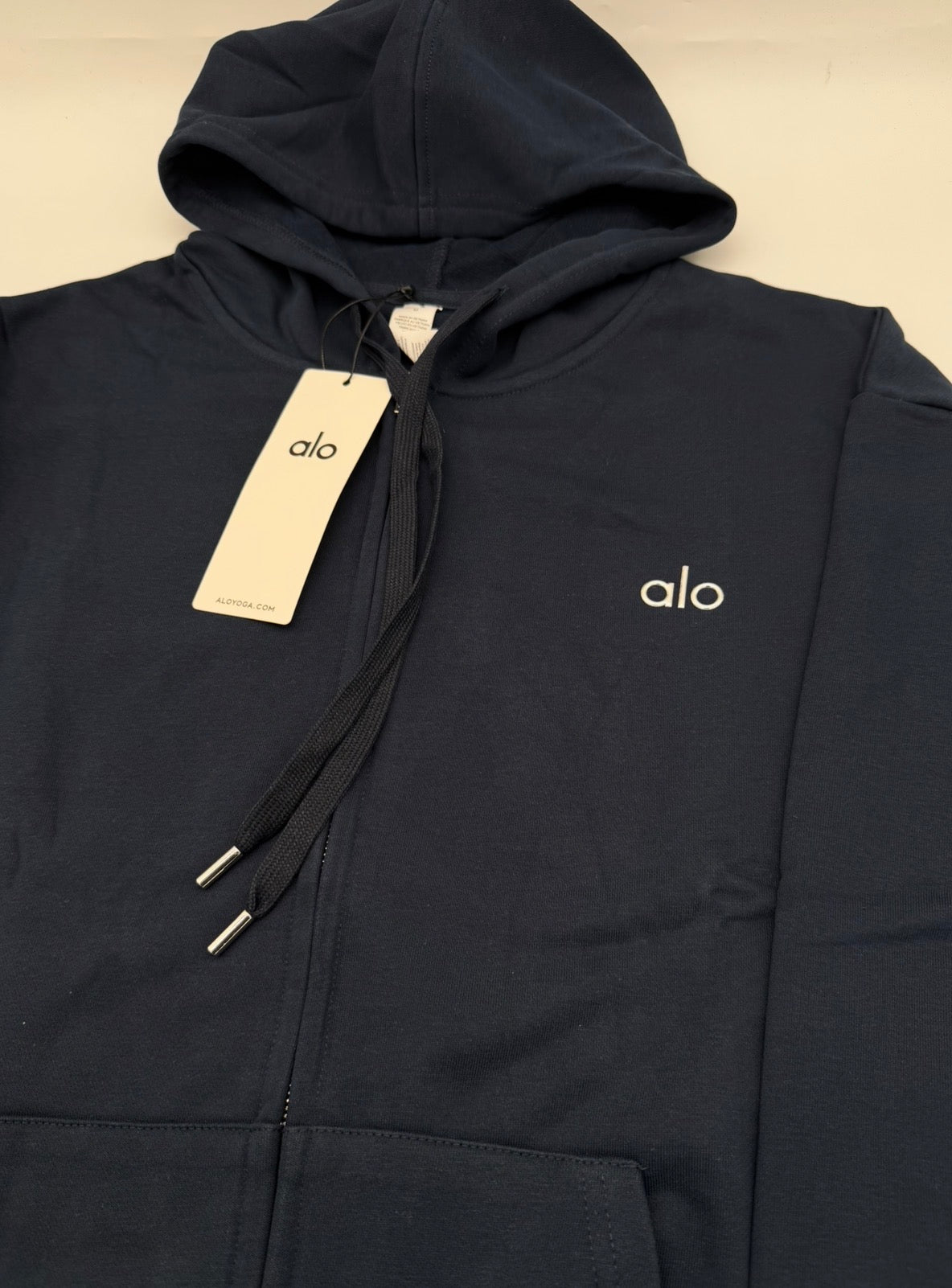 ALO Yoga Accolade Full Zip Hoodie - Navy | Men's