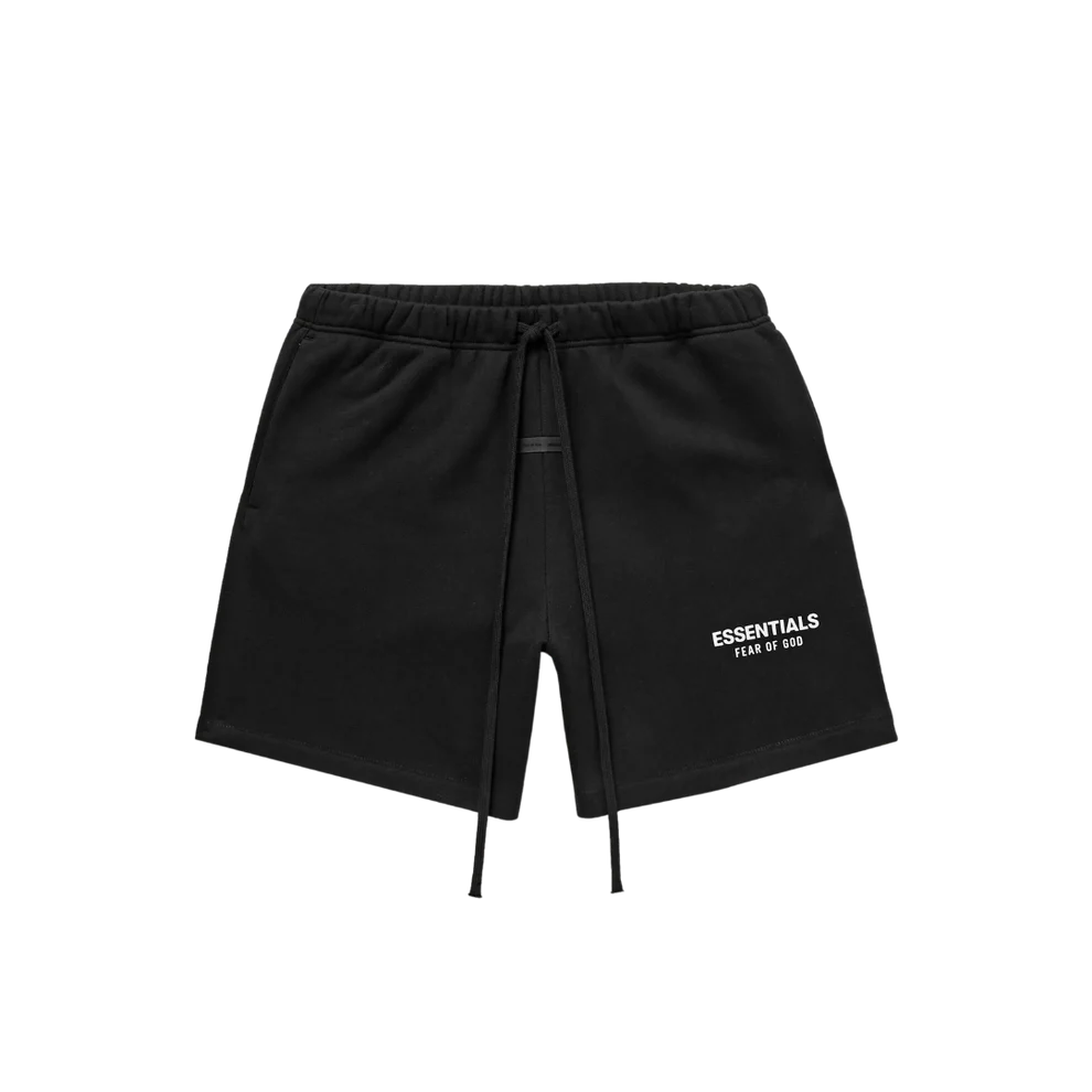 AS25 Essentials Short Set - Black White / Jet Black