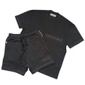 SS23 Essentials Short Set - Off Black