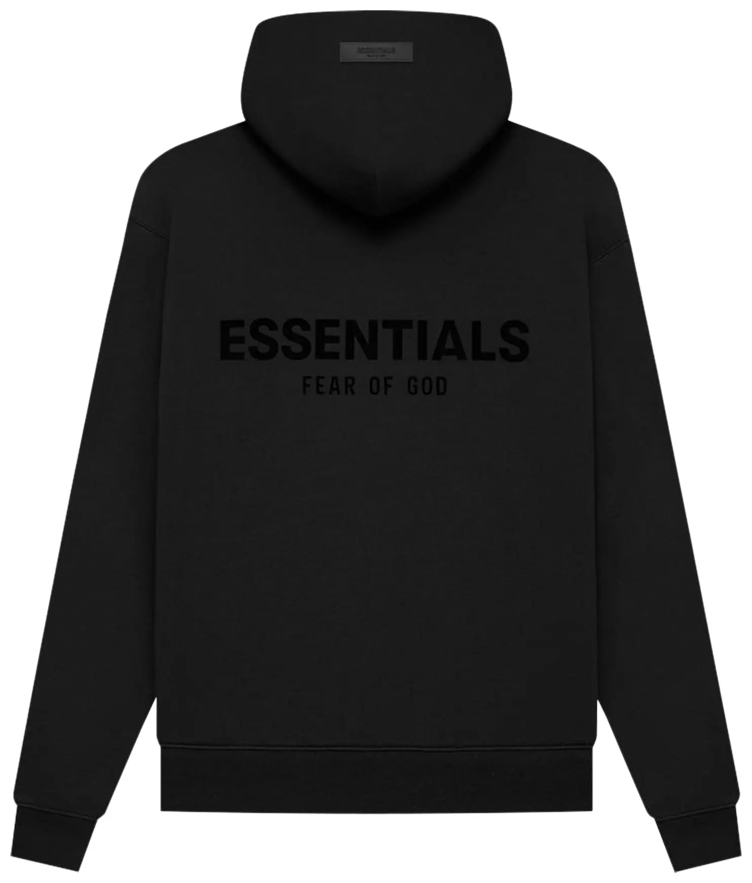 SS22 Essentials Hoodie - Black / Stretch Limo