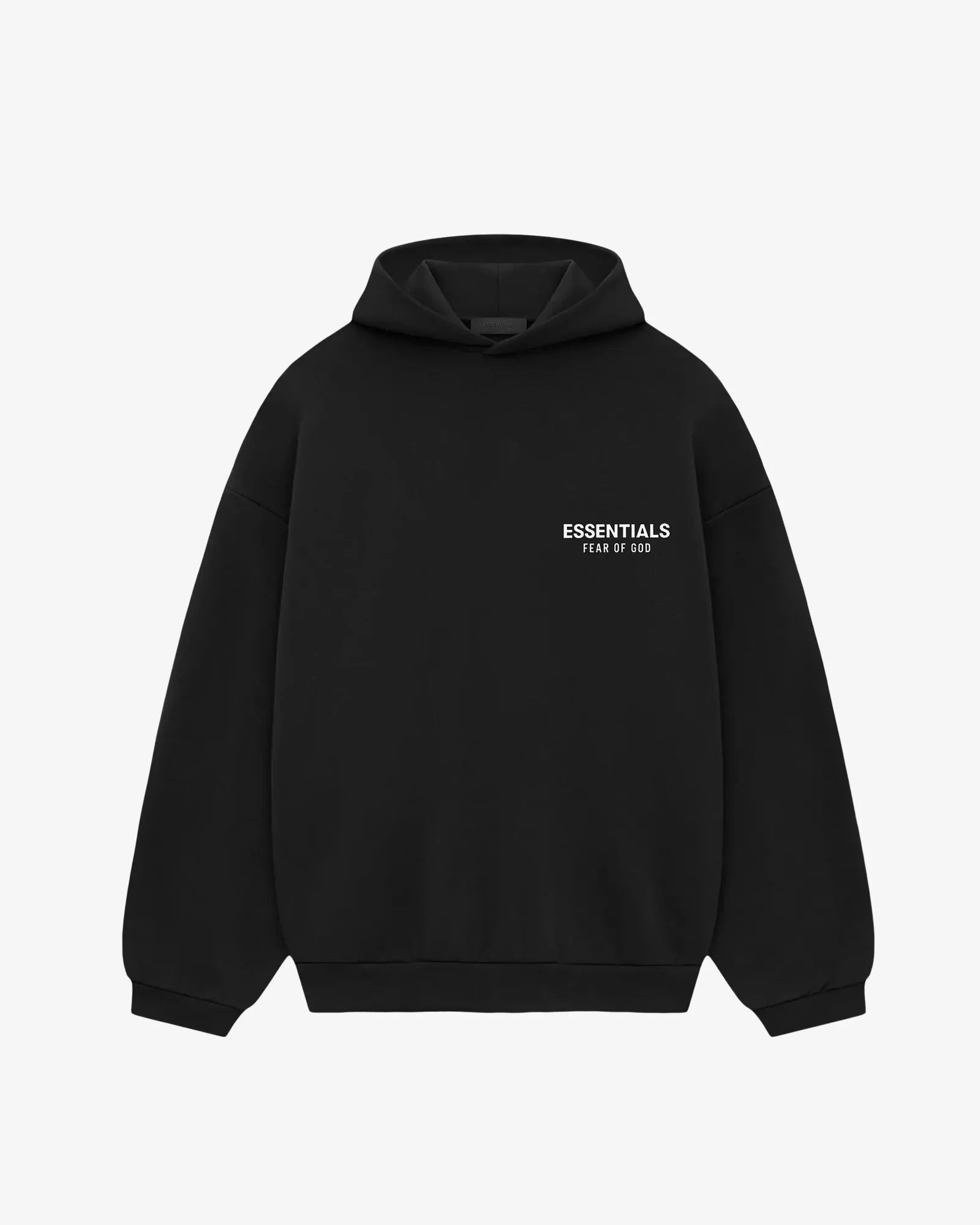 SS25 Essentials Hoodie - Black/White