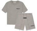 SS22 Essentials Short Set - Dark Oatmeal