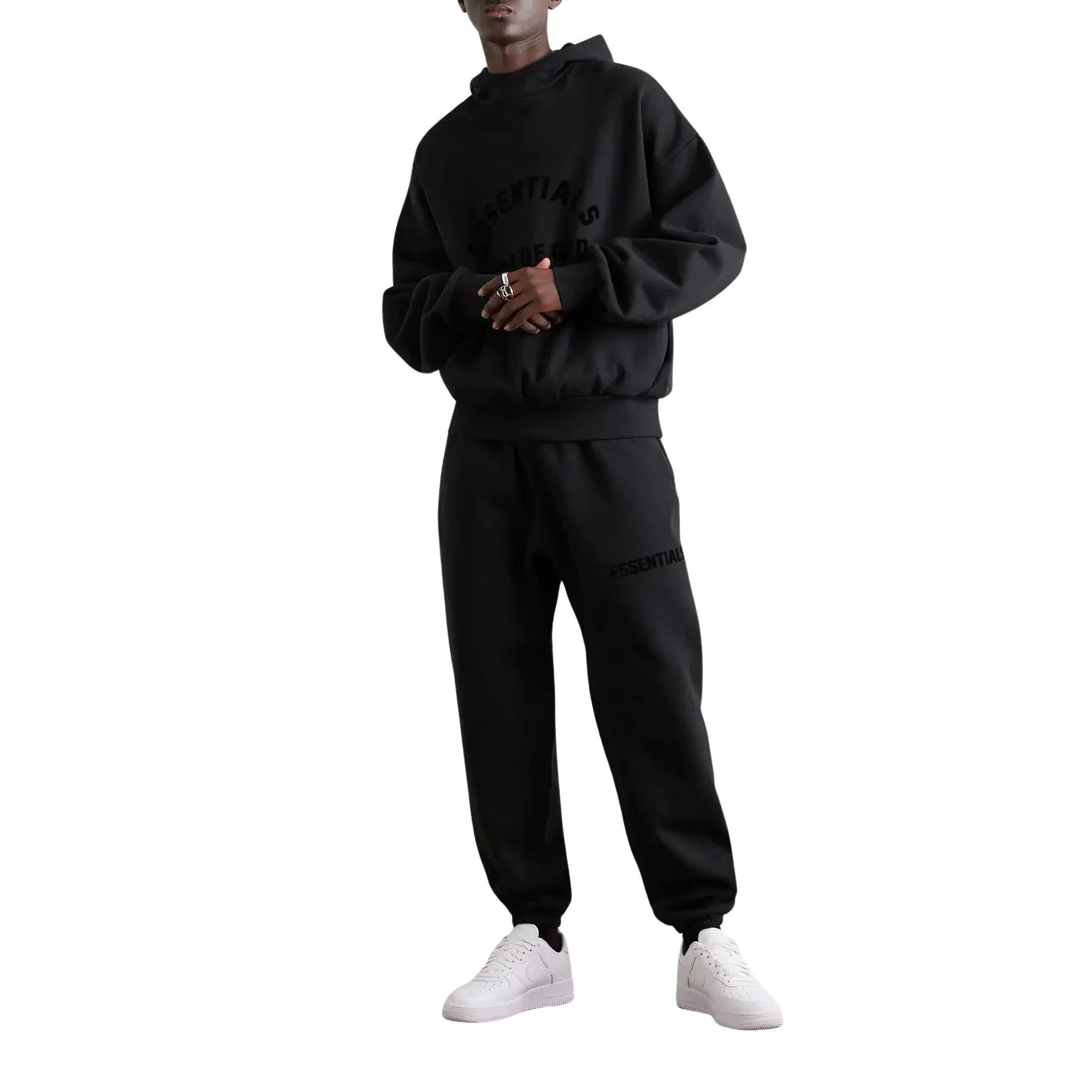 SS23 Essentials Tracksuit - Jet Black