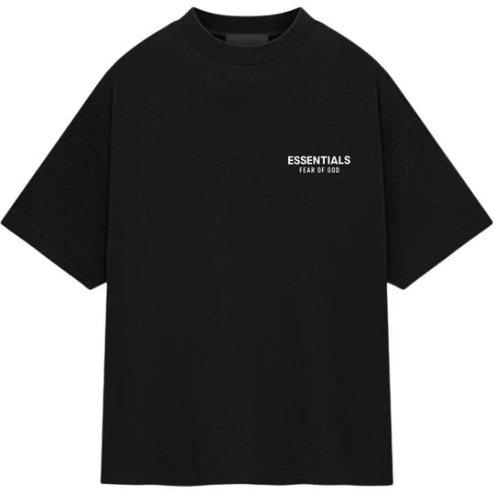 AS25 Essentials Short Set - Black White / Jet Black