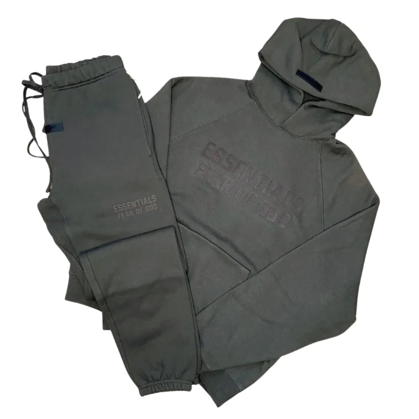 SS23 Essentials Tracksuit - Off Black