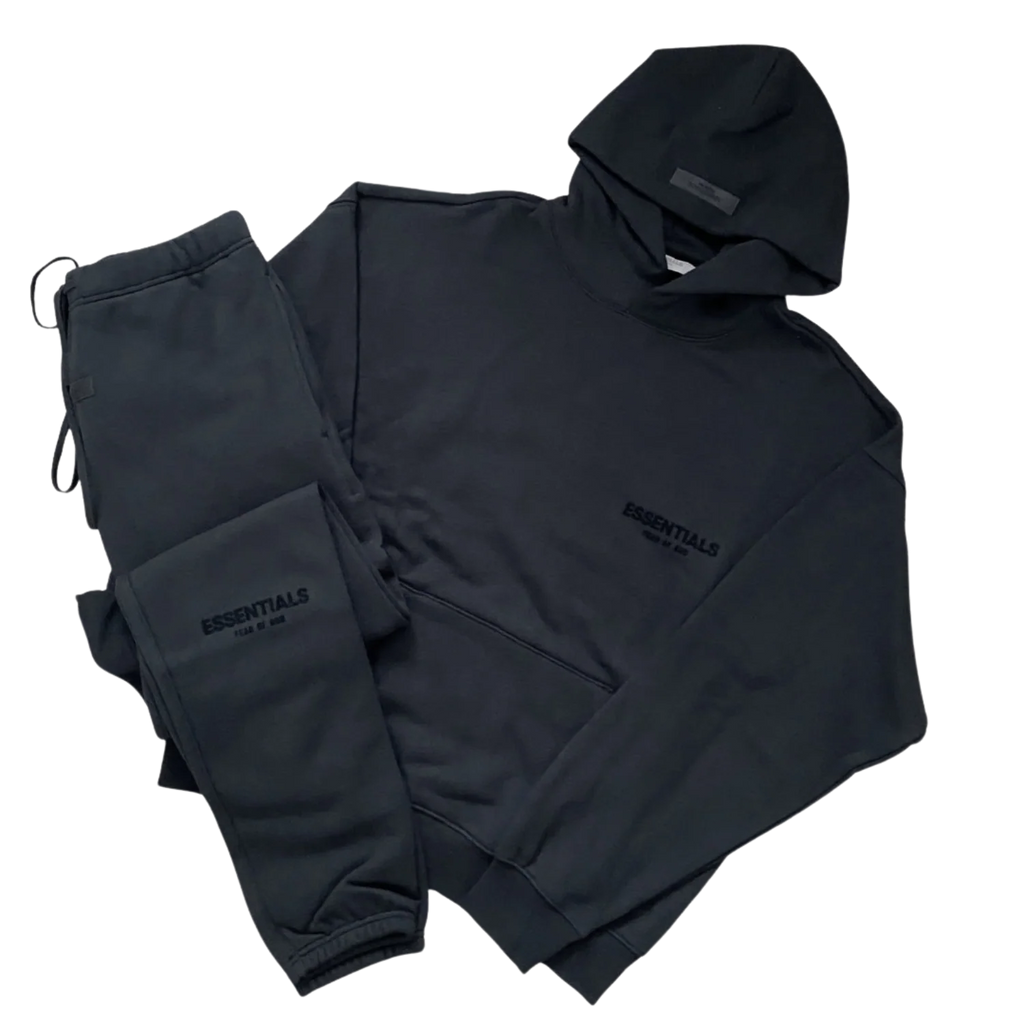 SS22 Essentials Tracksuit - Black / Stretch Limo