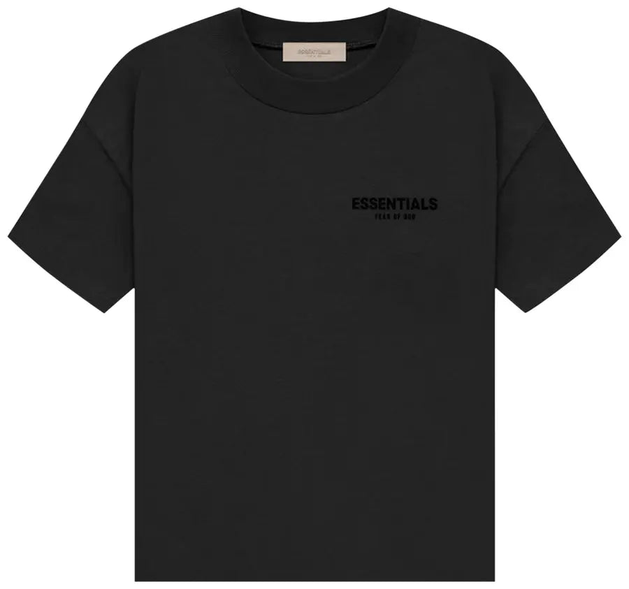 SS22 Essentials T-Shirt - Black / Stretch Limo